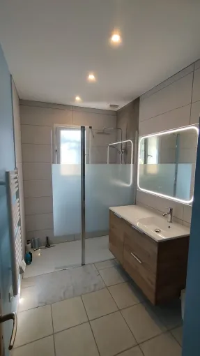 Rénovation salle de bain à Langoiran, Fargues-Saint-Hilaire, MD RENOVATION