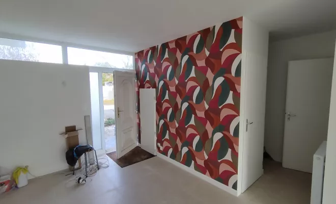 Rénovation d'un carrelage et peinture d'une maison individuel à Le Haillan , Fargues-Saint-Hilaire, MD RENOVATION
