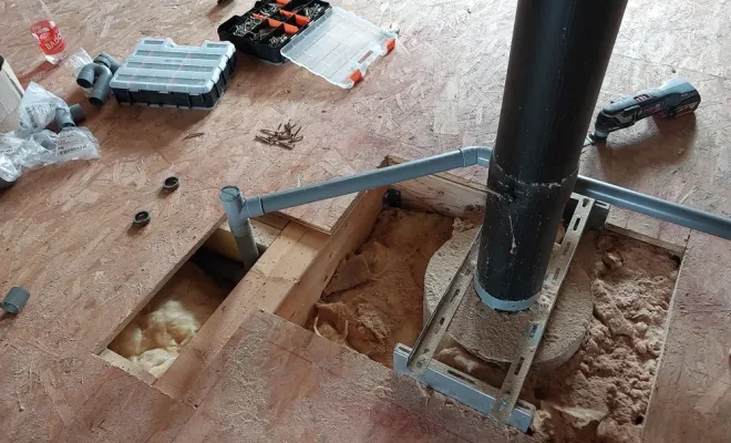 Aménagement d'un étage de maison sous comble à Laruscade, Fargues-Saint-Hilaire, MD RENOVATION