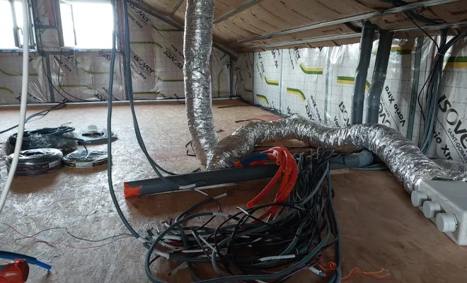 Aménagement d'un étage de maison sous comble à Laruscade, Fargues-Saint-Hilaire, MD RENOVATION