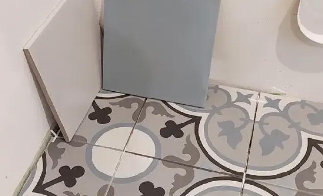 Installation d'un WC suspendu à Laruscade avec habillage, carrelage et lave main, Fargues-Saint-Hilaire, MD RENOVATION