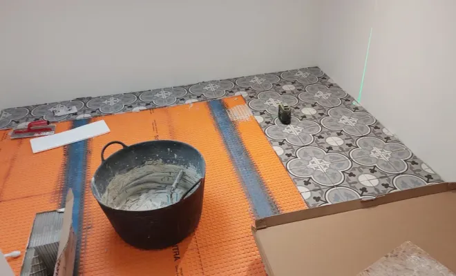 Carrelage de salle de bain à Laruscade, Fargues-Saint-Hilaire, MD RENOVATION