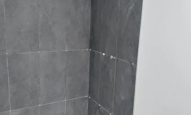 Pose de carrelage et faïence dans une salle de bain à Portets, Fargues-Saint-Hilaire, MD RENOVATION