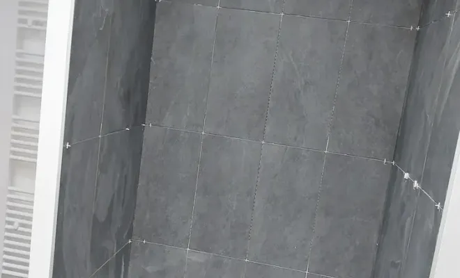 Pose de carrelage et faïence dans une salle de bain à Portets, Fargues-Saint-Hilaire, MD RENOVATION