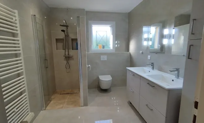 Rénovation complète de salle de bain et WC à Cenon, Fargues-Saint-Hilaire, MD RENOVATION